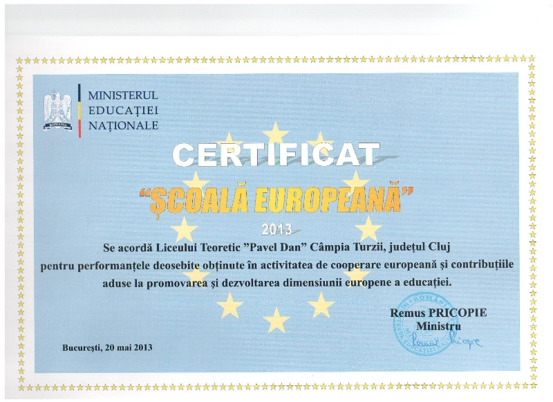 liceul teoretic pavel dan scoala europeana 5